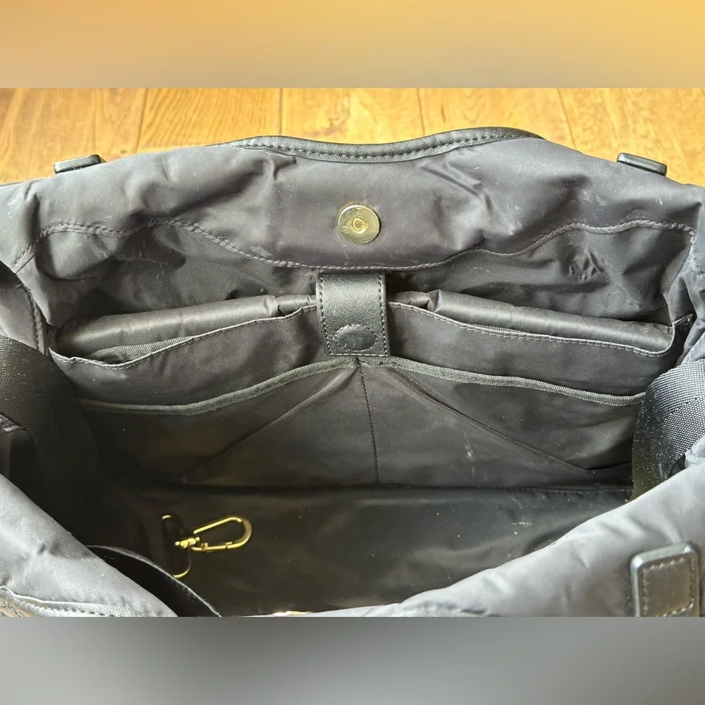 Tory Burch Marion Slouchy Quilted Baby Diaper Bag